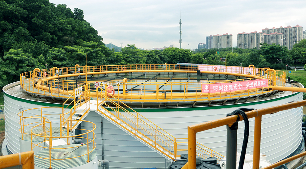 廣州黃埔區(qū)沉水園模塊化(裝配式)污水處理廠(20000噸/日)