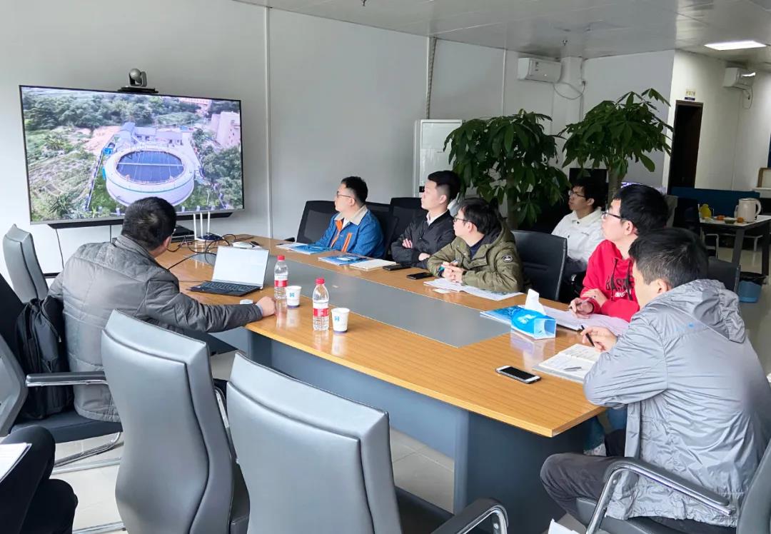 鵬凱環(huán)境與中國(guó)市政工程華北設(shè)計(jì)研究院廣州分院作技術(shù)交流